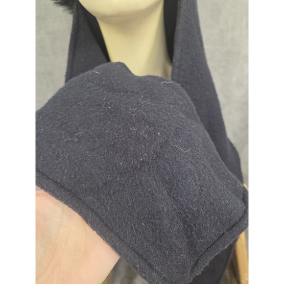 Turtle Fur Women Classic Warm Black Fur Fleece Hat Ear Muffs & Neck Warmer Scarf - Picture 11 of 16